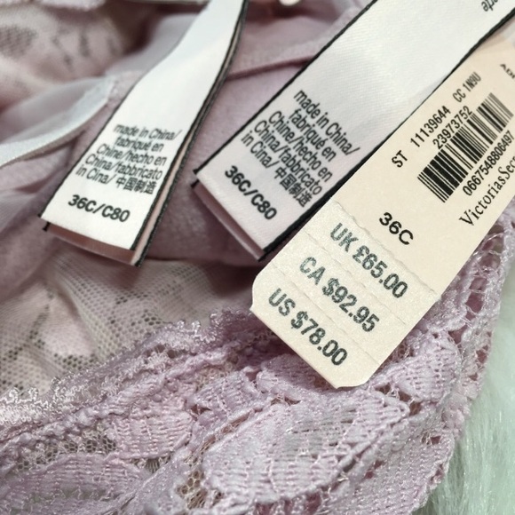 VS LACE-UP LACE CORSET TOP SZ 36C - Picture 6 of 6